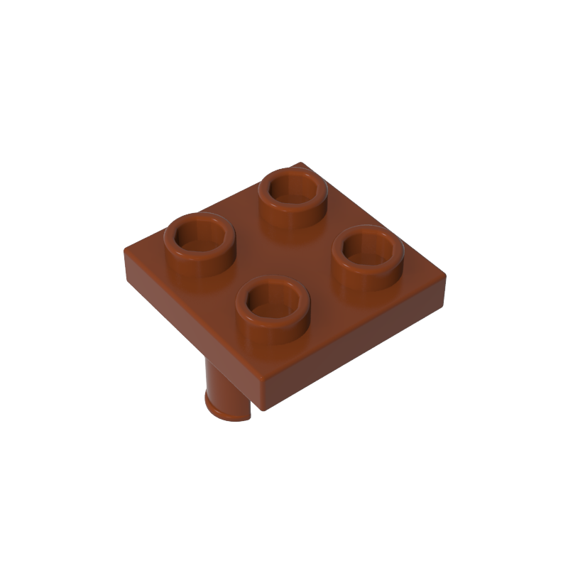 15092 | Plate, Modified 2 x 2 with Pins on Bottom