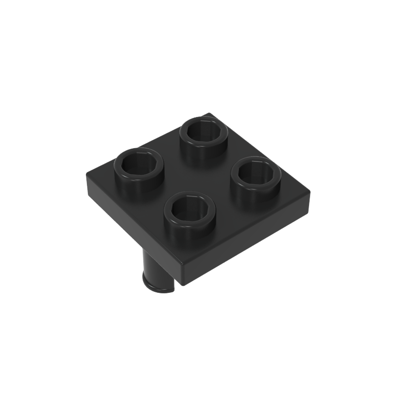 15092 | Plate, Modified 2 x 2 with Pins on Bottom