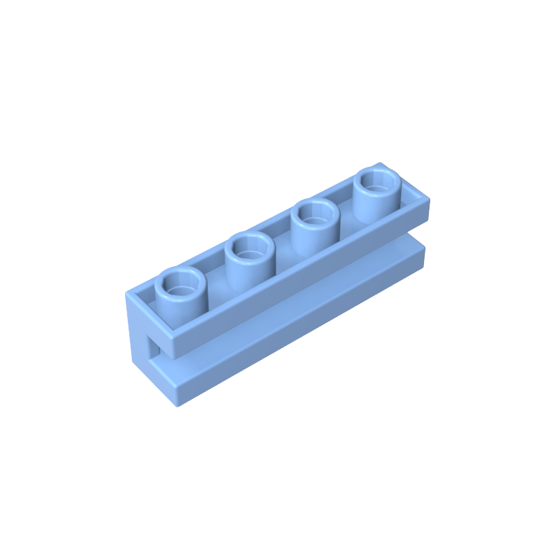 2653 | Brick, Modified 1 x 4 with Channel
