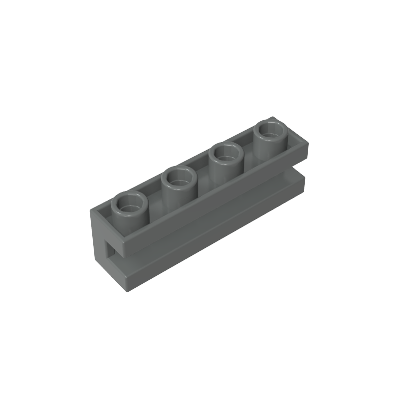 2653 | Brick, Modified 1 x 4 with Channel