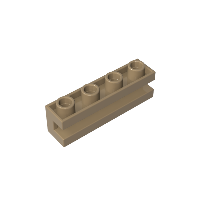 2653 | Brick, Modified 1 x 4 with Channel