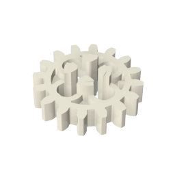 4019 | Technical Gear 16 Tooth - Axle Hole with Open Sides