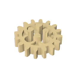 4019 | Technical Gear 16 Tooth - Axle Hole with Open Sides
