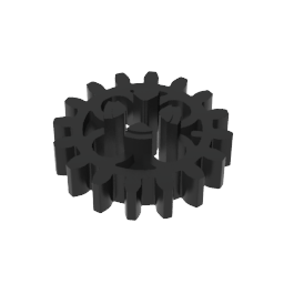 4019 | Technical Gear 16 Tooth - Axle Hole with Open Sides