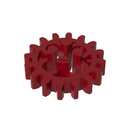 4019 | Technical Gear 16 Tooth - Axle Hole with Open Sides