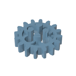 4019 | Technical Gear 16 Tooth - Axle Hole with Open Sides