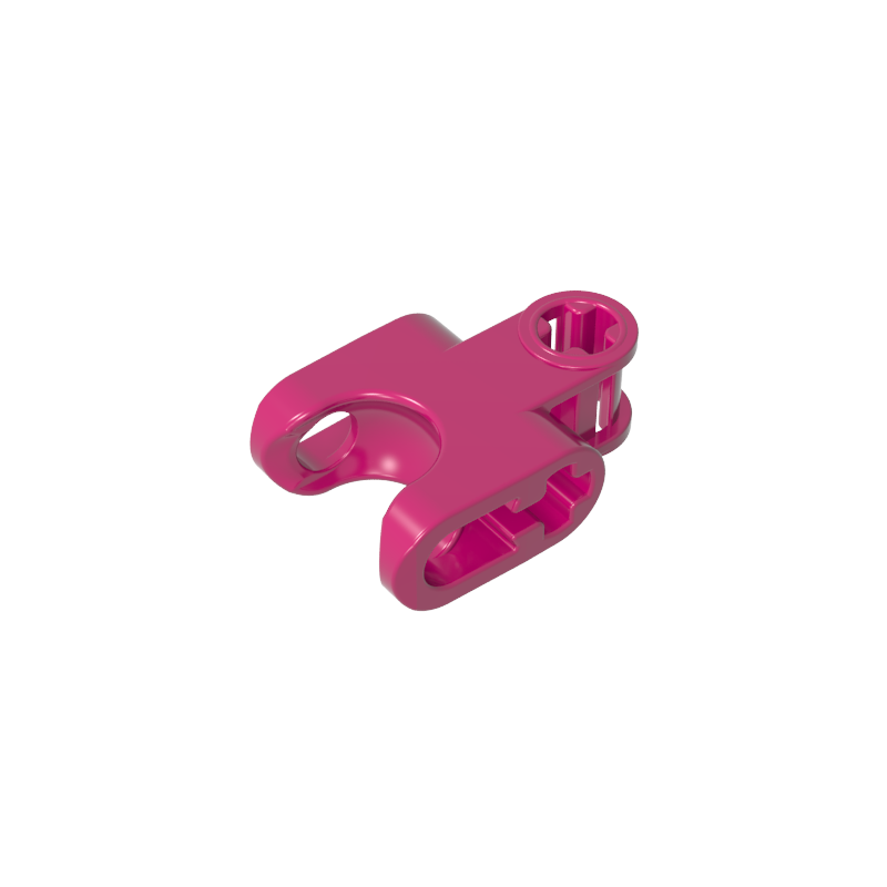 93571 | Technical Connector Axle 2 x 3 with Ball Joint Socket, Open Sides