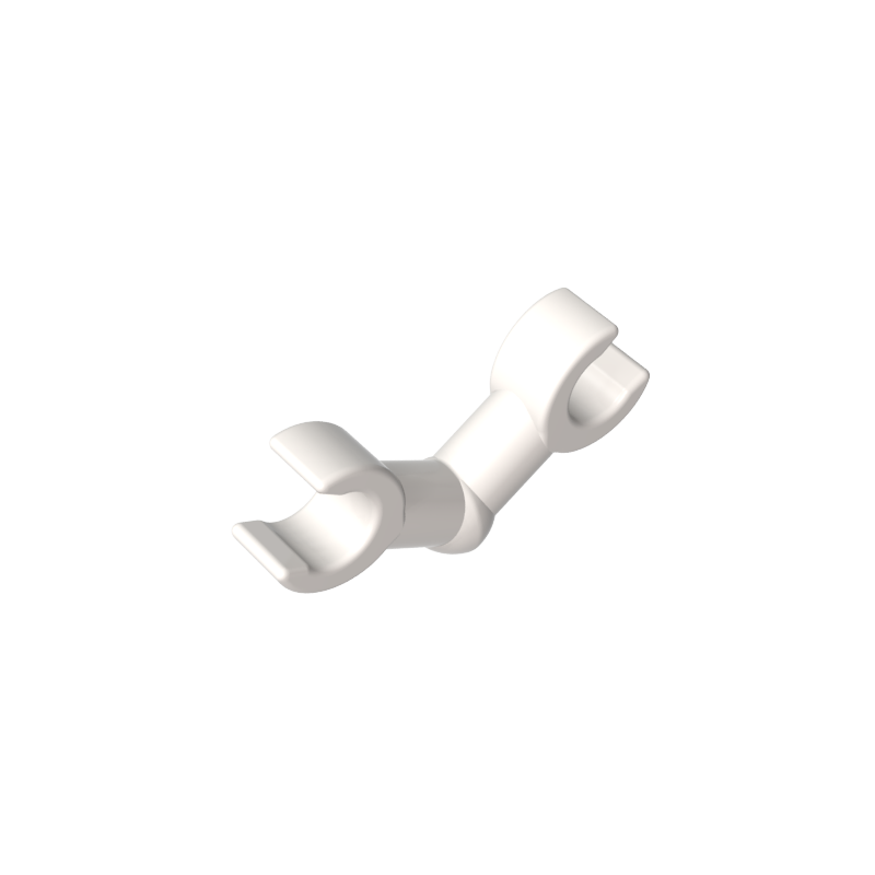 93609 | Arm Skeleton, Bent with Clips (Horizontal Grip)