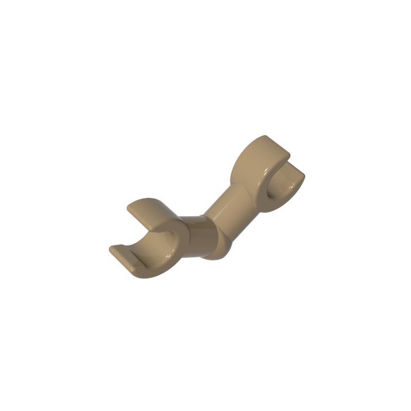 93609 | Arm Skeleton, Bent with Clips (Horizontal Grip)