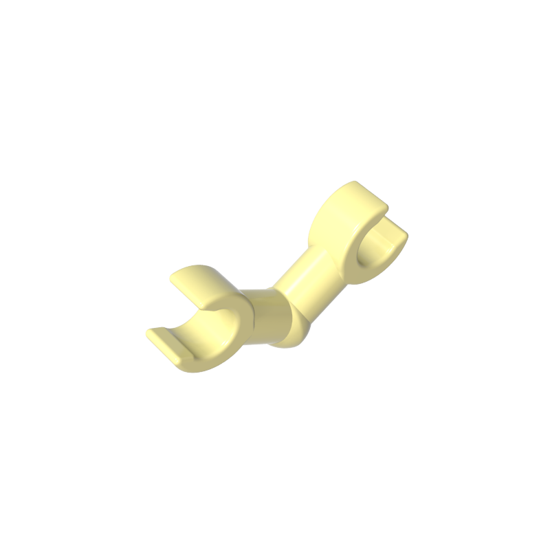 93609 | Arm Skeleton, Bent with Clips (Horizontal Grip)
