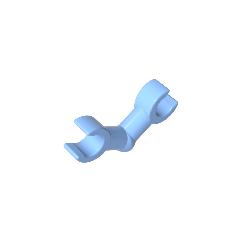 93609 | Arm Skeleton, Bent with Clips (Horizontal Grip)