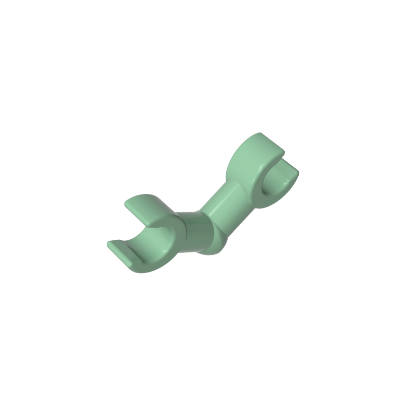93609 | Arm Skeleton, Bent with Clips (Horizontal Grip)