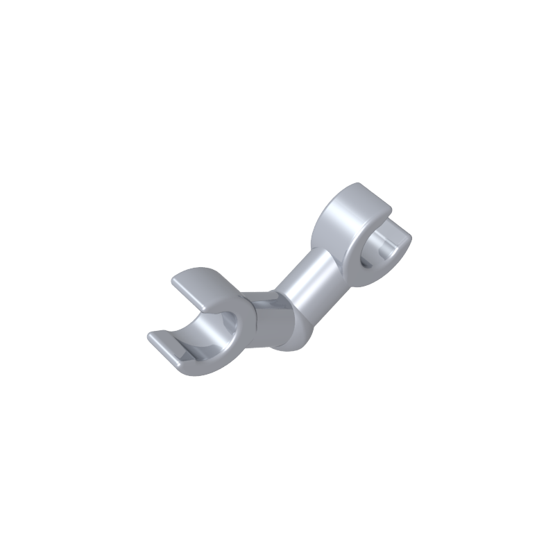 93609 | Arm Skeleton, Bent with Clips (Horizontal Grip)