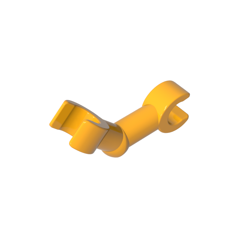 93061 | Arm Skeleton, Bent with Clips at 90 degrees (Vertical Grip)