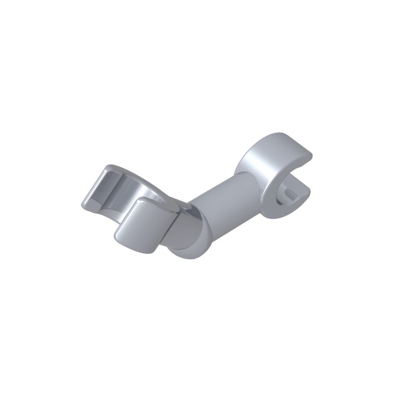 93061 | Arm Skeleton, Bent with Clips at 90 degrees (Vertical Grip)