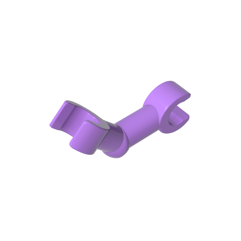 93061 | Arm Skeleton, Bent with Clips at 90 degrees (Vertical Grip)