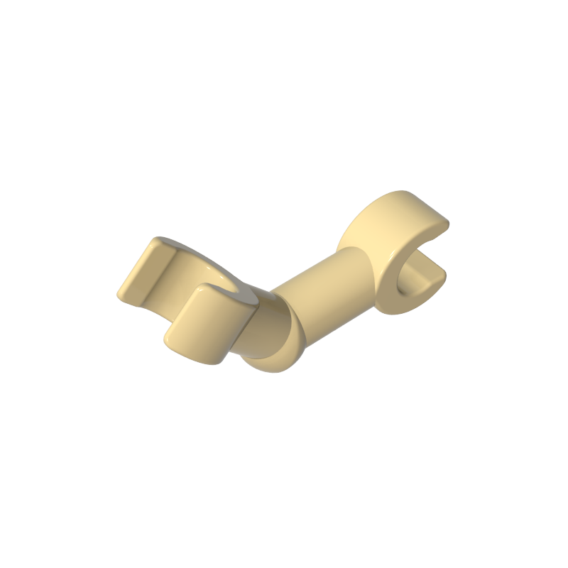 93061 | Arm Skeleton, Bent with Clips at 90 degrees (Vertical Grip)
