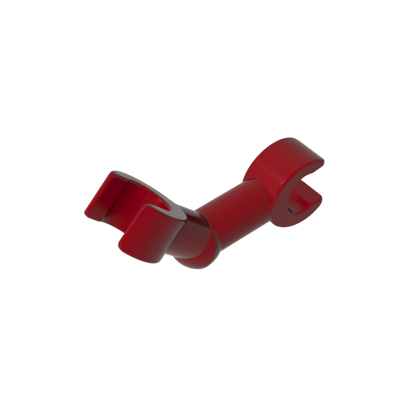 93061 | Arm Skeleton, Bent with Clips at 90 degrees (Vertical Grip)