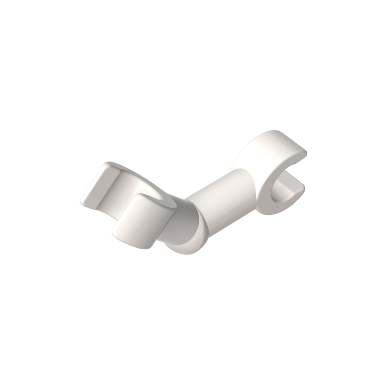 93061 | Arm Skeleton, Bent with Clips at 90 degrees (Vertical Grip)