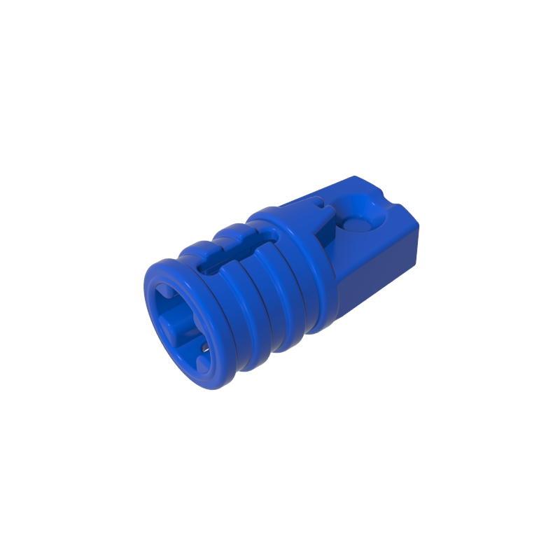 30552 | Hinge Cylinder 1 x 2 Locking with 1 Finger and Axle Hole on Ends with Slots