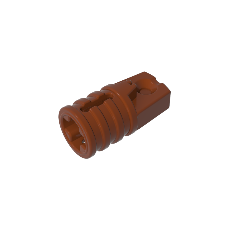 30552 | Hinge Cylinder 1 x 2 Locking with 1 Finger and Axle Hole on Ends with Slots
