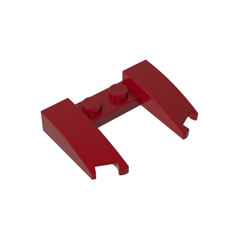 11291 | Wedge 3 x 4 x 2/3 Curved with Cutout