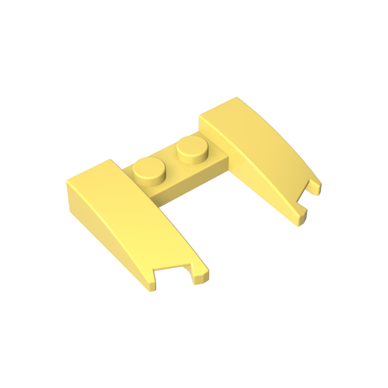 11291 | Wedge 3 x 4 x 2/3 Curved with Cutout