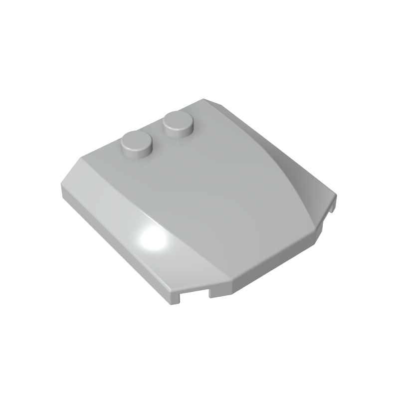 45677 | Wedge 4 x 4 x 2/3 Triple Curved