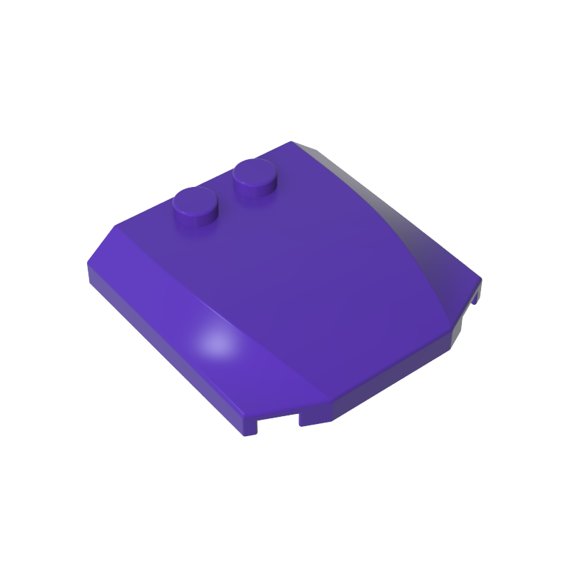 45677 | Wedge 4 x 4 x 2/3 Triple Curved