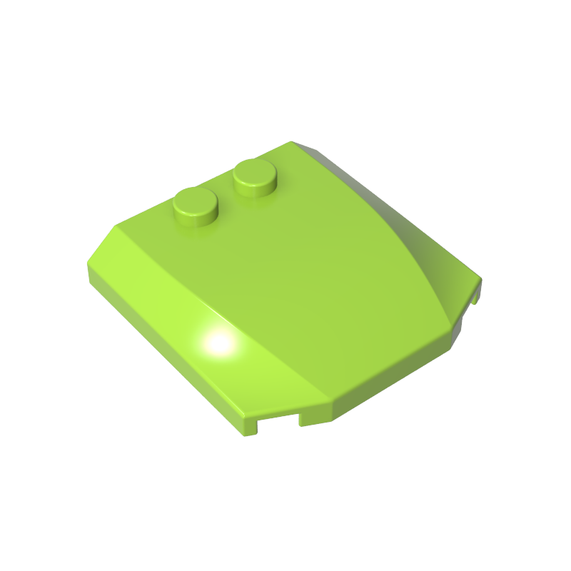 45677 | Wedge 4 x 4 x 2/3 Triple Curved