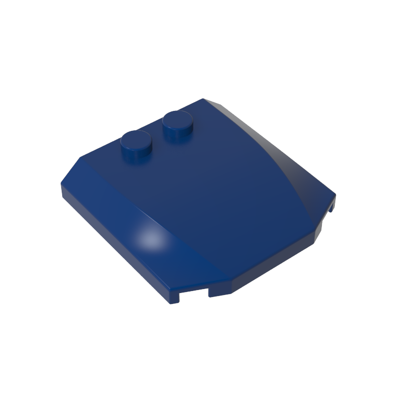 45677 | Wedge 4 x 4 x 2/3 Triple Curved