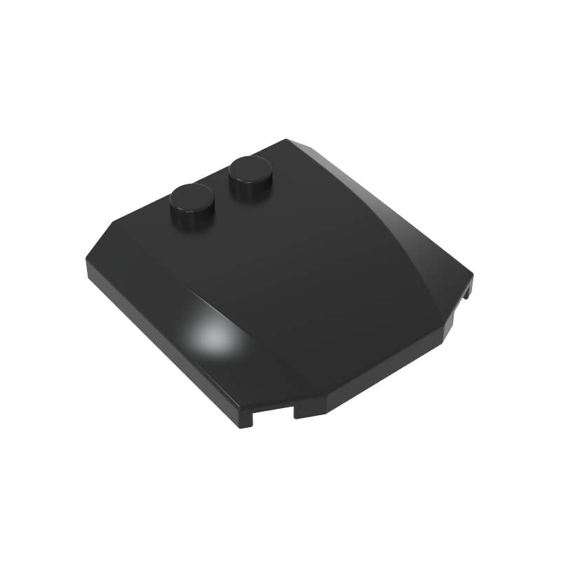 45677 | Wedge 4 x 4 x 2/3 Triple Curved