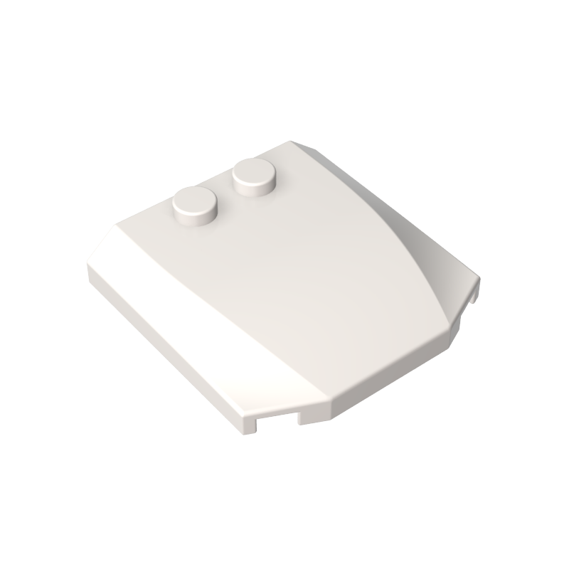 45677 | Wedge 4 x 4 x 2/3 Triple Curved