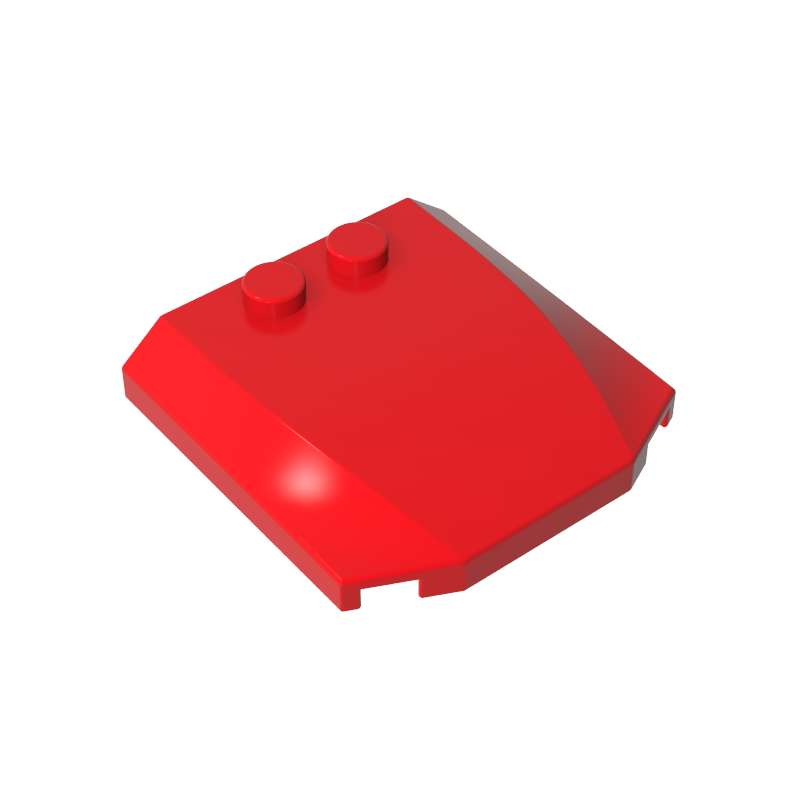 45677 | Wedge 4 x 4 x 2/3 Triple Curved