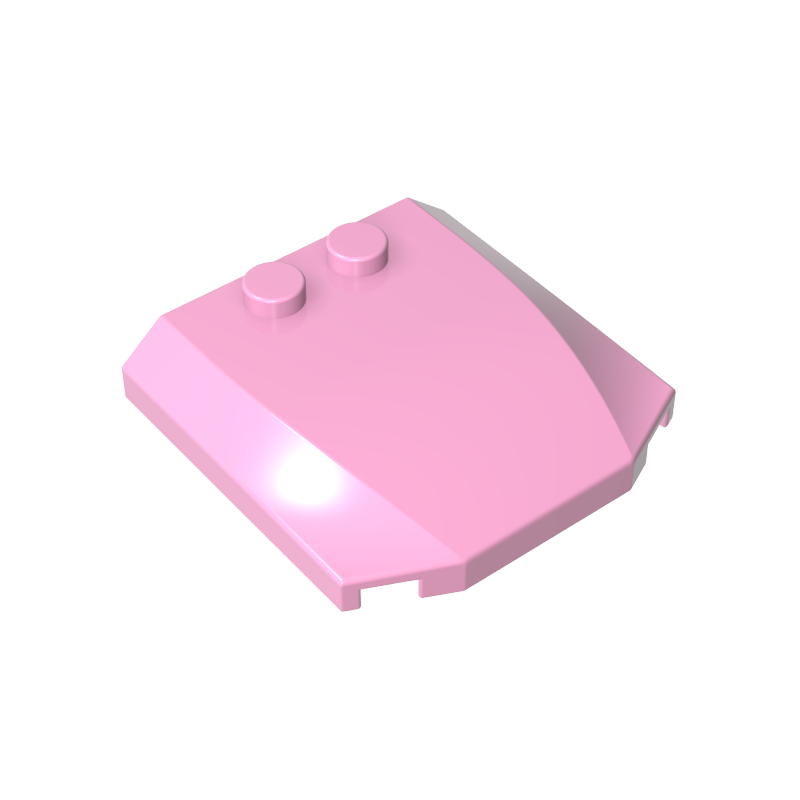 45677 | Wedge 4 x 4 x 2/3 Triple Curved