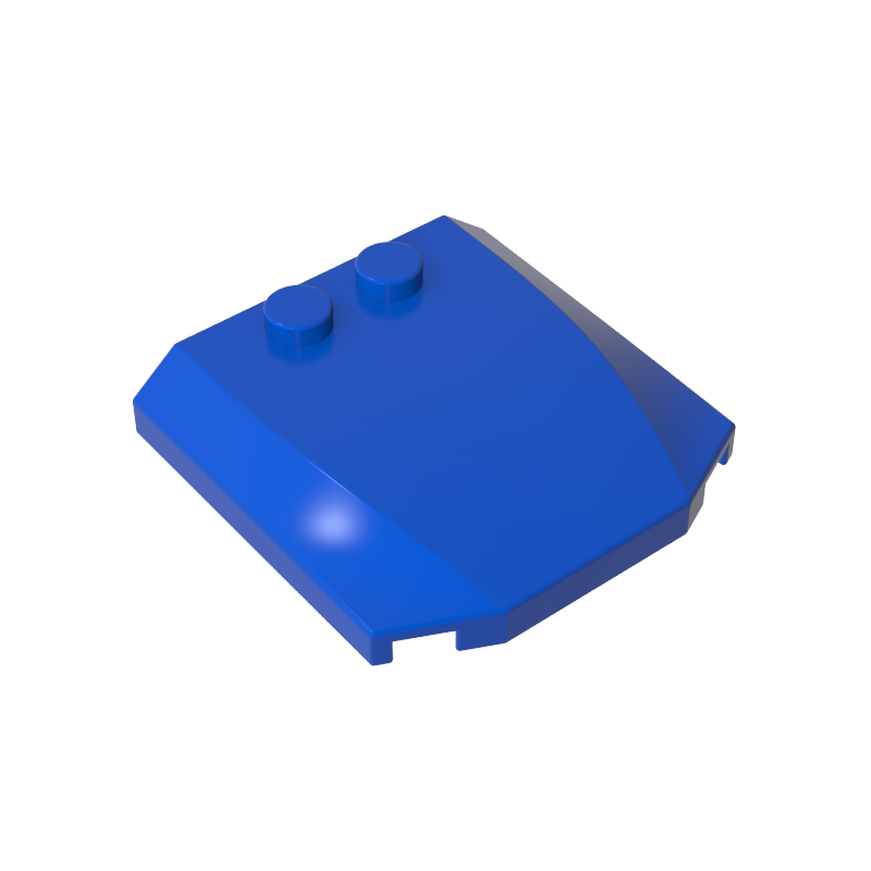 45677 | Wedge 4 x 4 x 2/3 Triple Curved