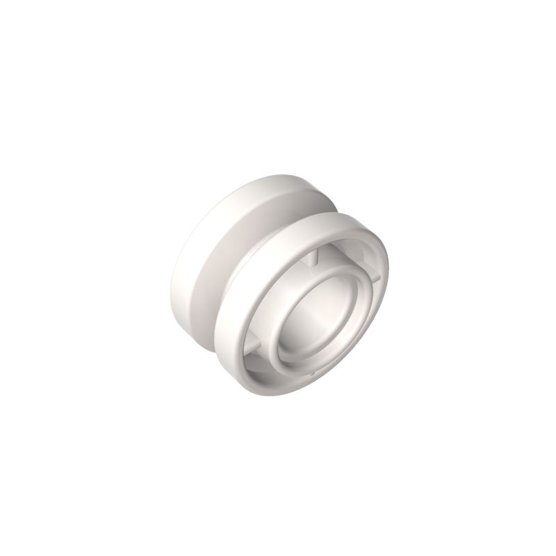 42610 | Wheel 11mm D. x 8mm with Center Groove, 4 Spokes