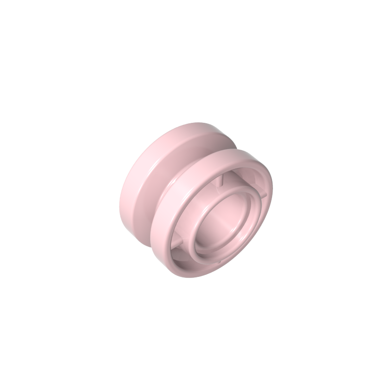 42610 | Wheel 11mm D. x 8mm with Center Groove, 4 Spokes
