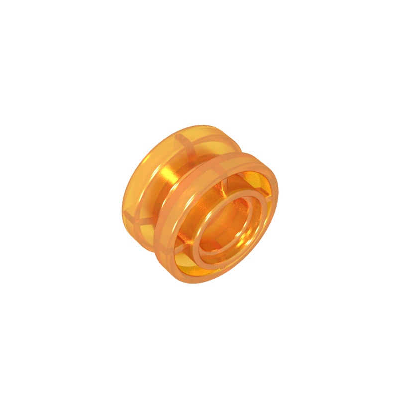42610 | Wheel 11mm D. x 8mm with Center Groove, 4 Spokes