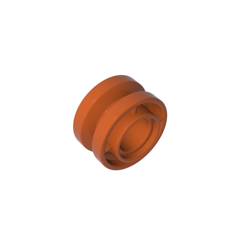 42610 | Wheel 11mm D. x 8mm with Center Groove, 4 Spokes