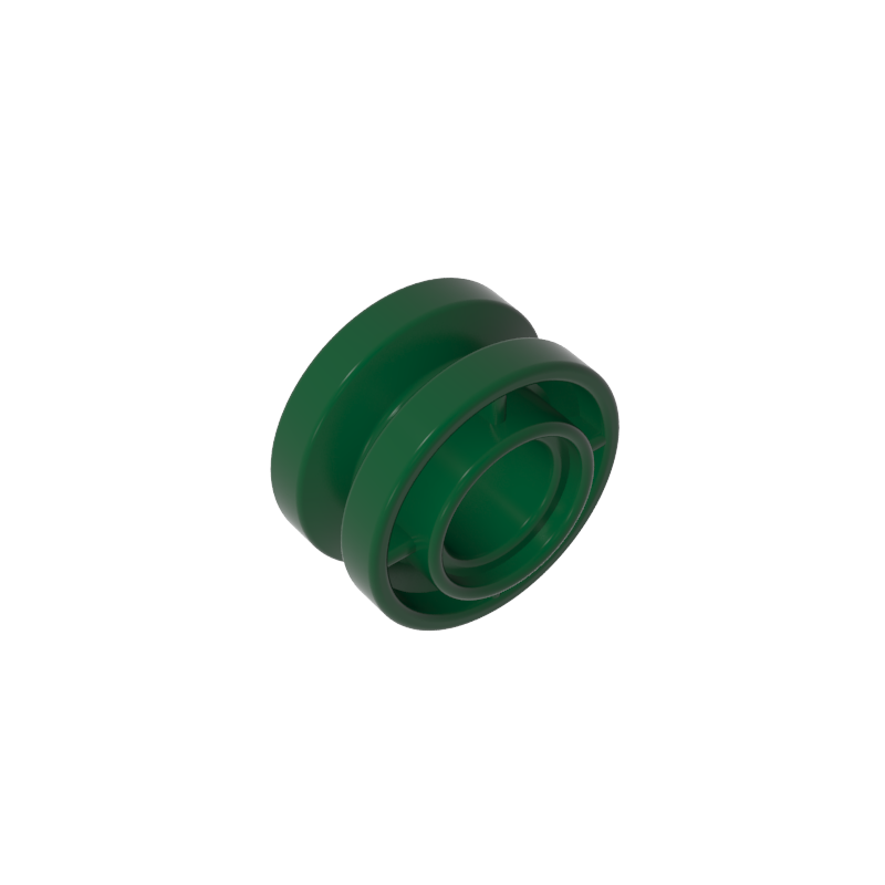 42610 | Wheel 11mm D. x 8mm with Center Groove, 4 Spokes