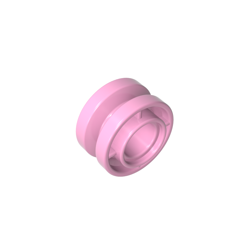 42610 | Wheel 11mm D. x 8mm with Center Groove, 4 Spokes