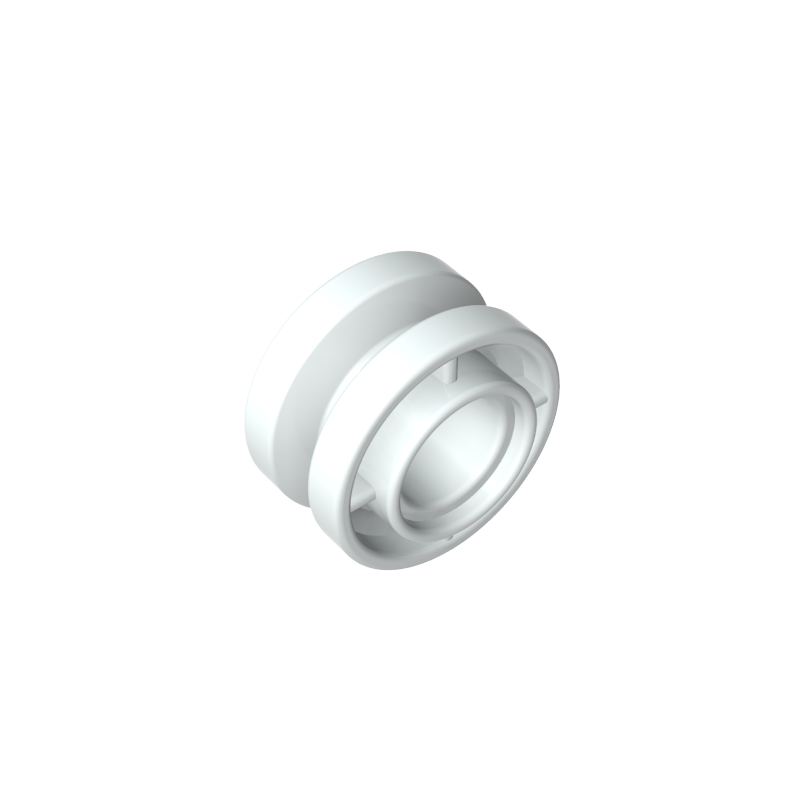 42610 | Wheel 11mm D. x 8mm with Center Groove, 4 Spokes