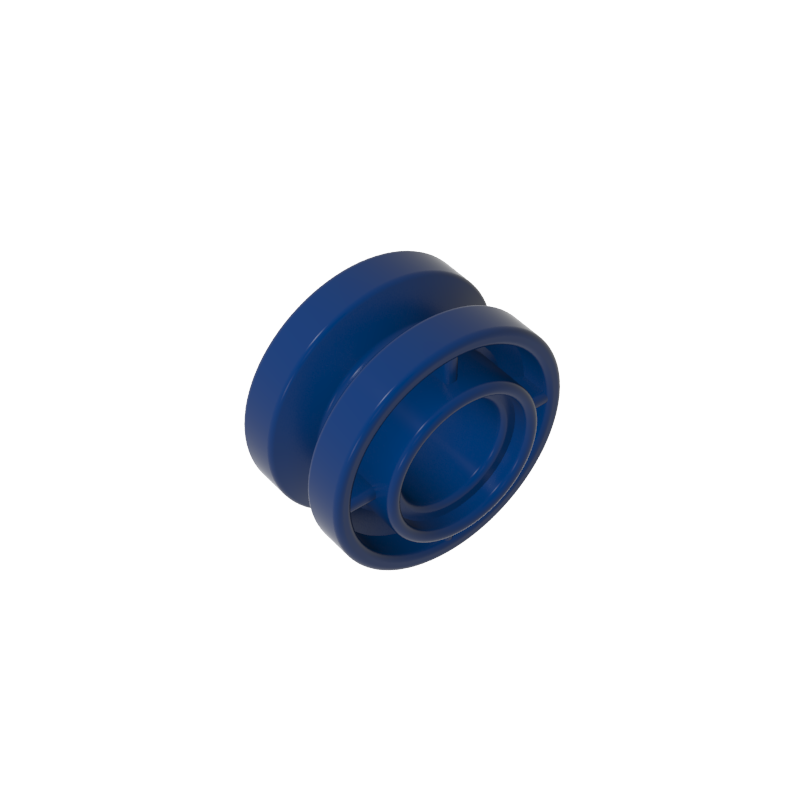 42610 | Wheel 11mm D. x 8mm with Center Groove, 4 Spokes