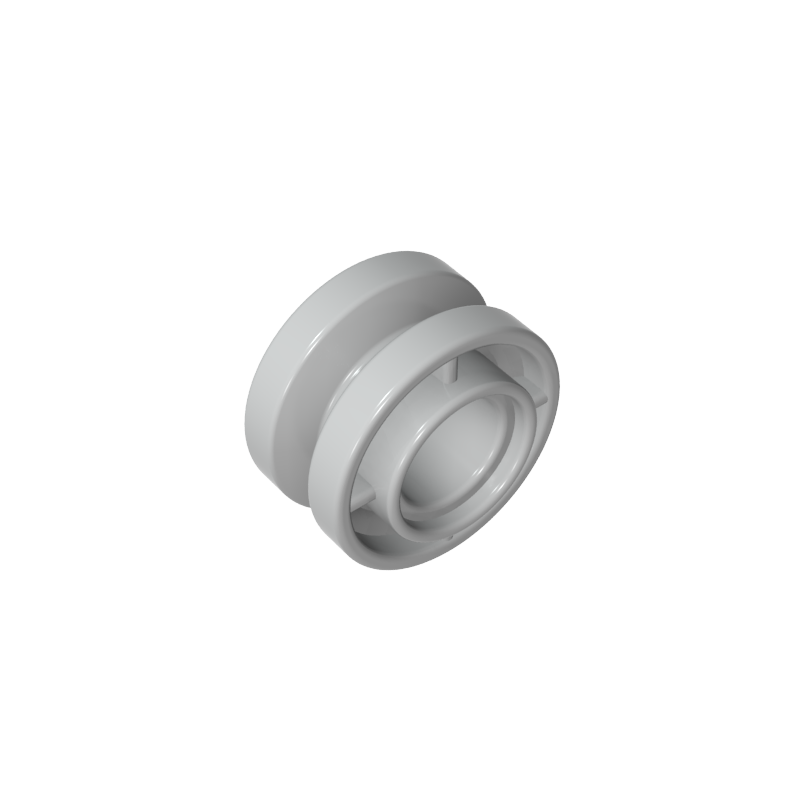 42610 | Wheel 11mm D. x 8mm with Center Groove, 4 Spokes