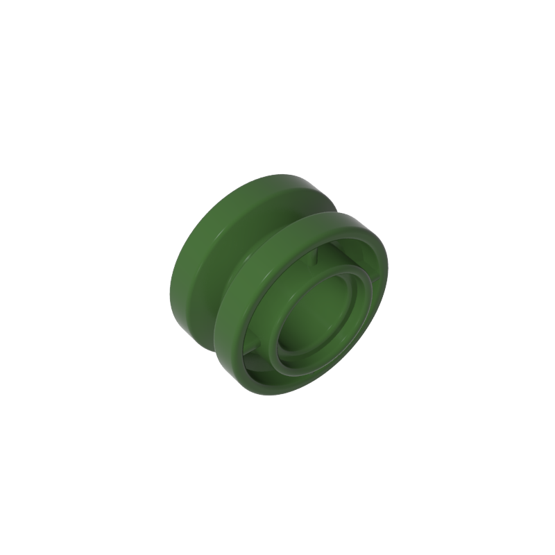 42610 | Wheel 11mm D. x 8mm with Center Groove, 4 Spokes