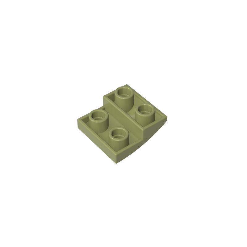 32803 | Slope, Curved 2 x 2 x 2/3 Inverted