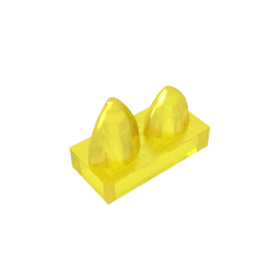 15209 | Tile, Modified 1 x 2 with 2 Teeth Vertical