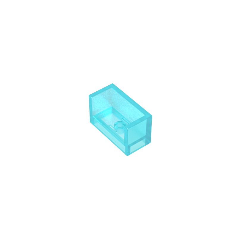 23969 | Panel 1 x 2 x 1 with Rounded Corners and 2 Sides