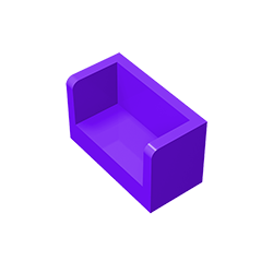 23969 | Panel 1 x 2 x 1 with Rounded Corners and 2 Sides